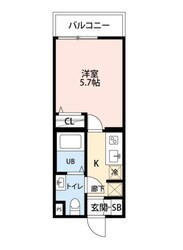 三郷中央駅 徒歩9分 2階の物件間取画像